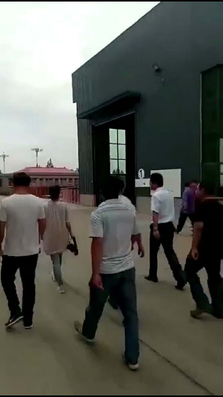 環保督察小組執法現場